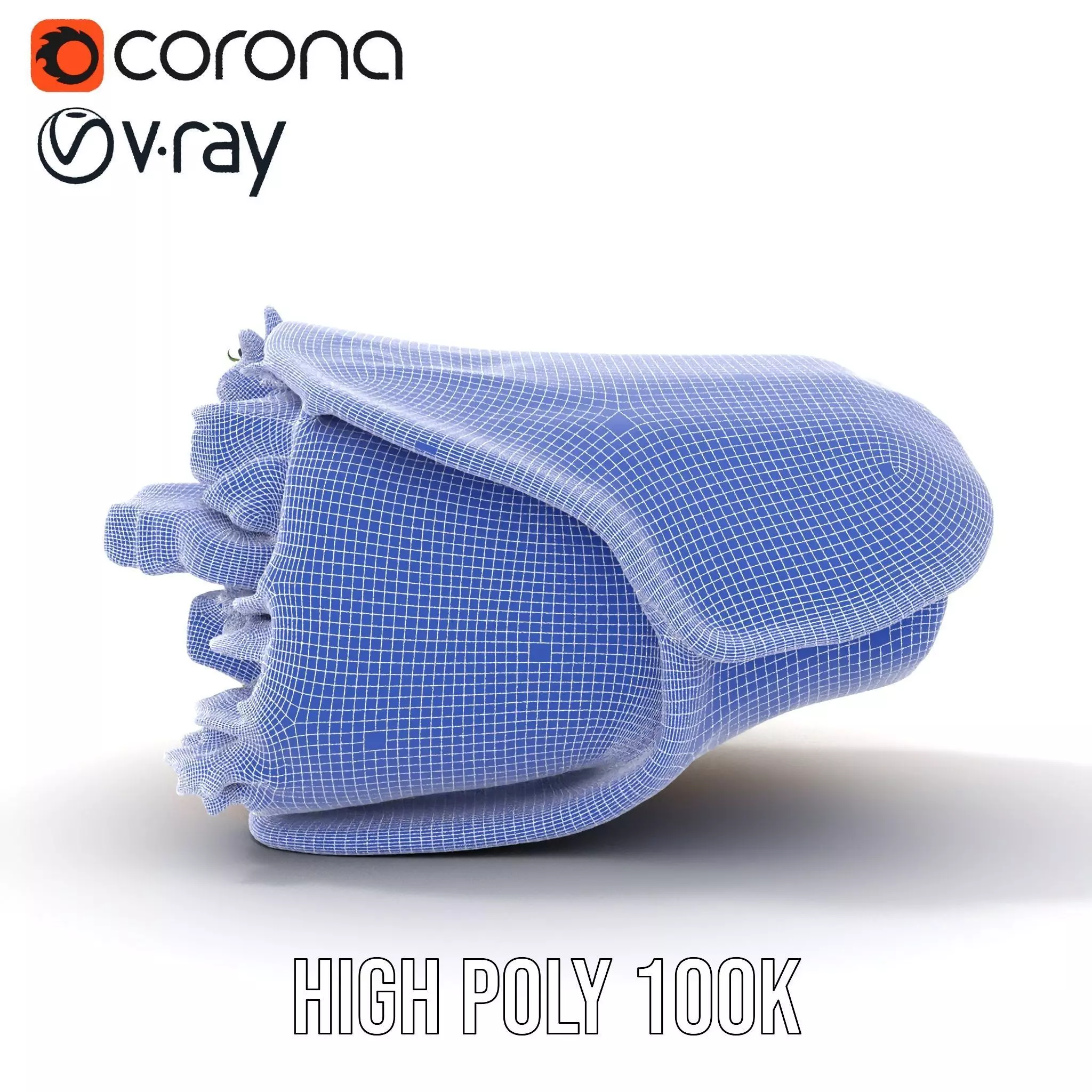 Fresh Veggie Wrap model pack Low-poly 3D model_30