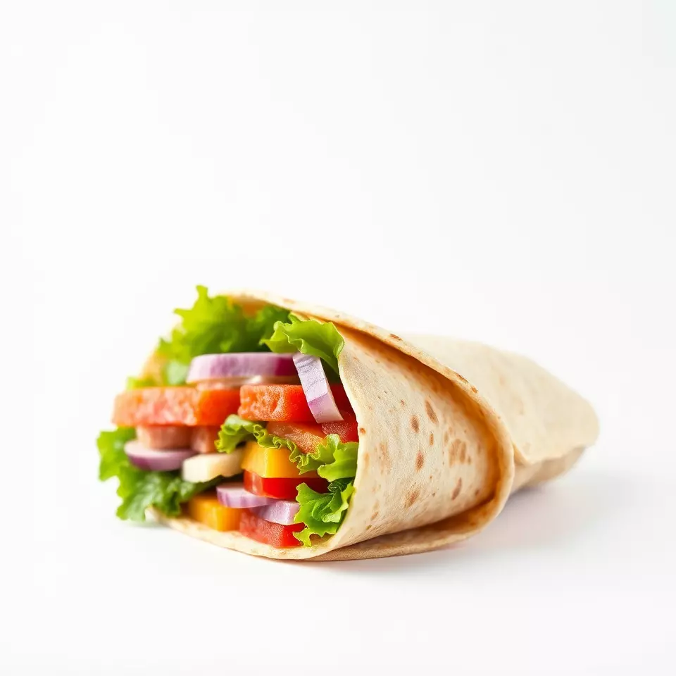 Fresh Veggie Wrap model pack Low-poly 3D model_3