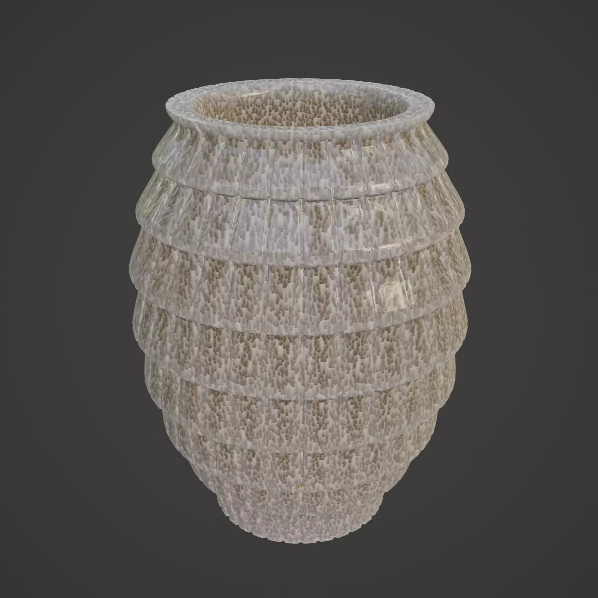 Porcelain Vase 04 3D model_6