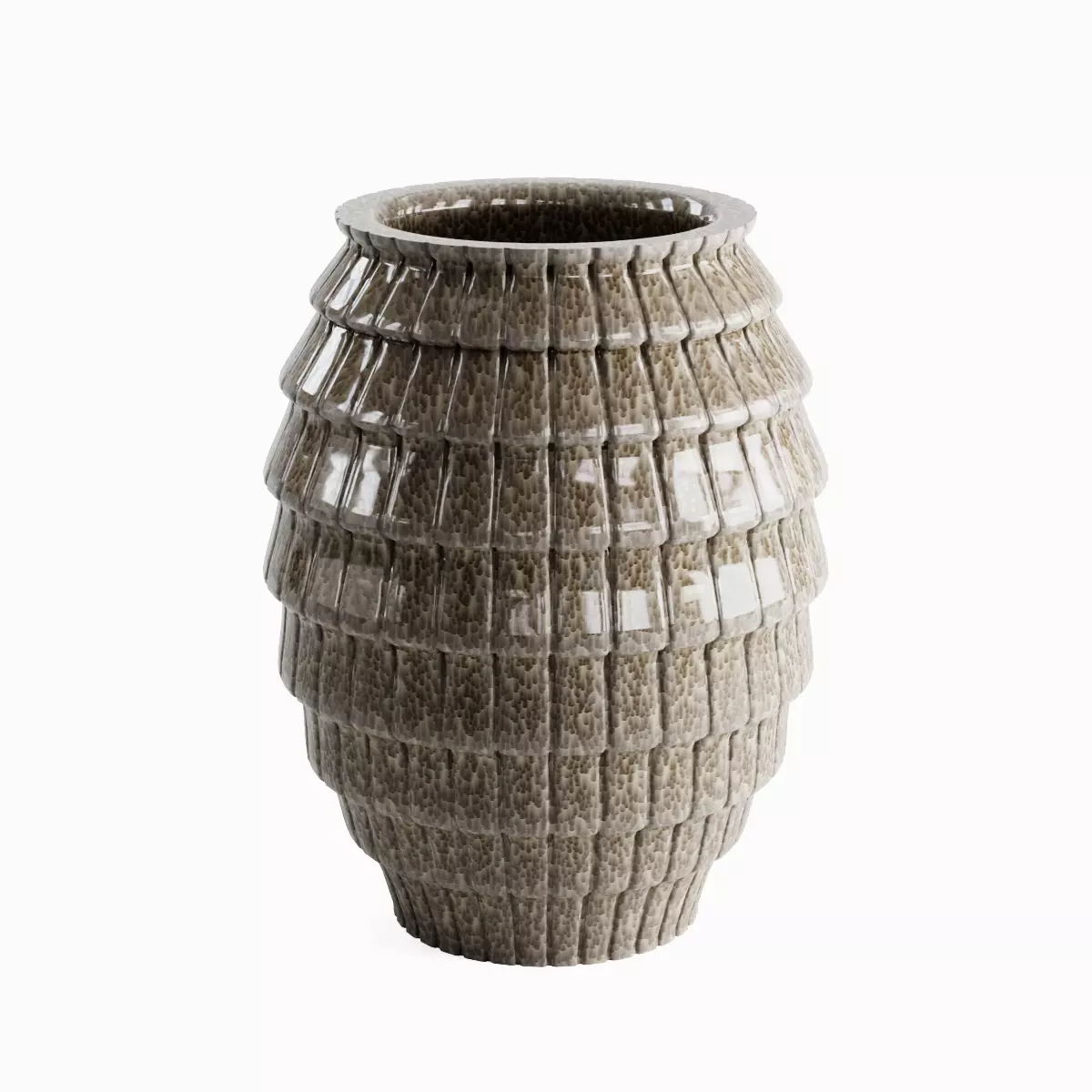 Porcelain Vase 04 3D model_2