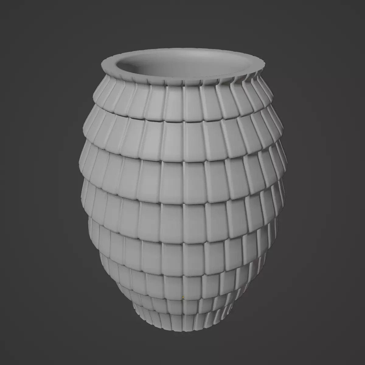 Porcelain Vase 04 3D model_9