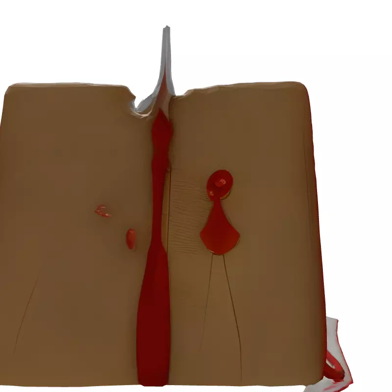 Ancient Magic Spell Book 3D Model Low-poly 3D model_7