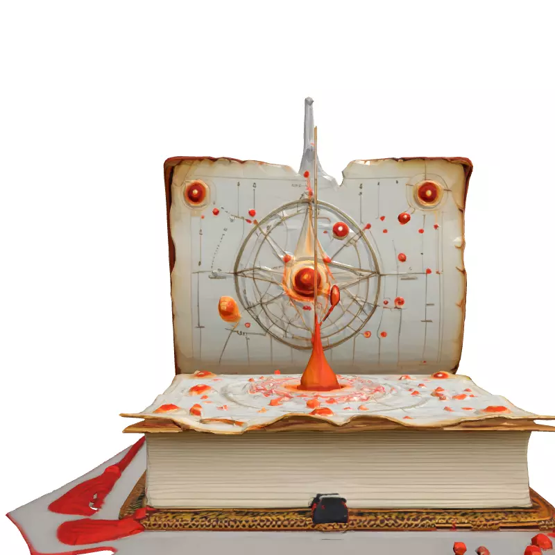 Ancient Magic Spell Book 3D Model Low-poly 3D model_4