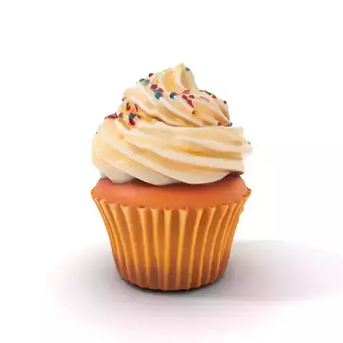 Vanilla Cupcake Delight model pack