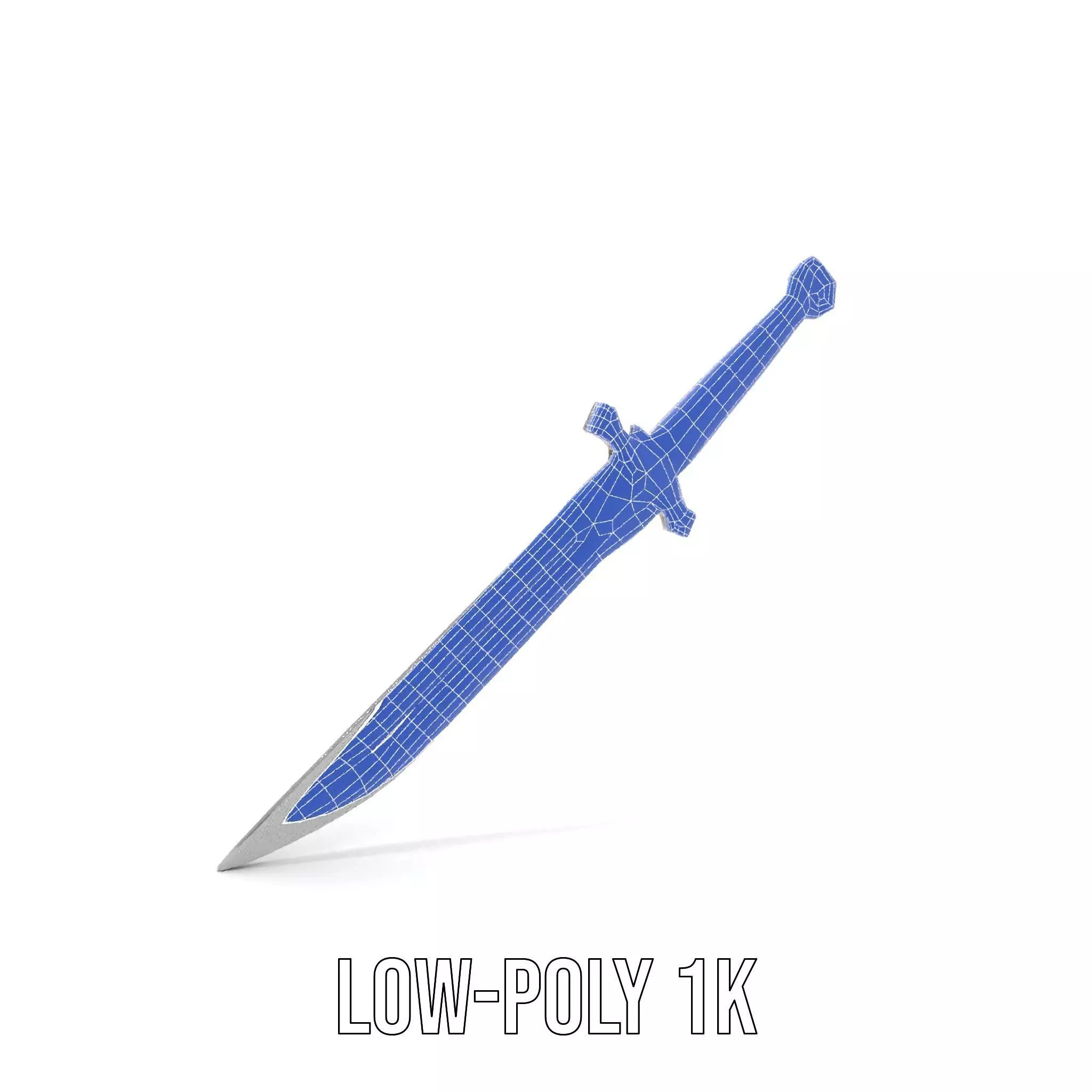 Excalibur Sword Ornate model pack Low-poly 3D model_32