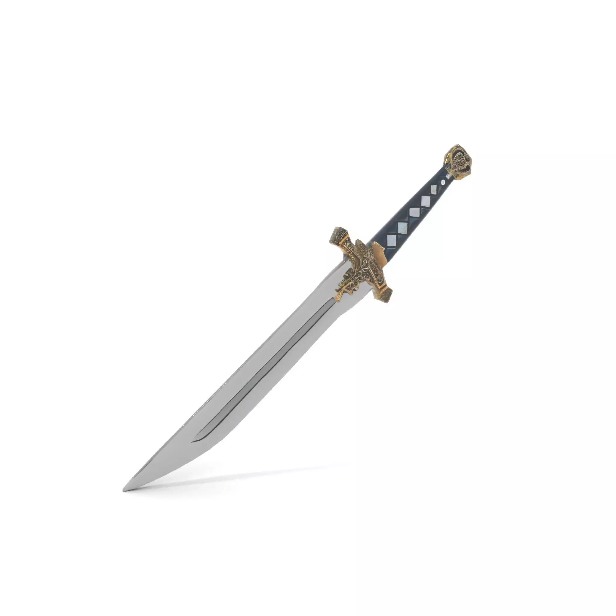 Excalibur Sword Ornate model pack Low-poly 3D model_13