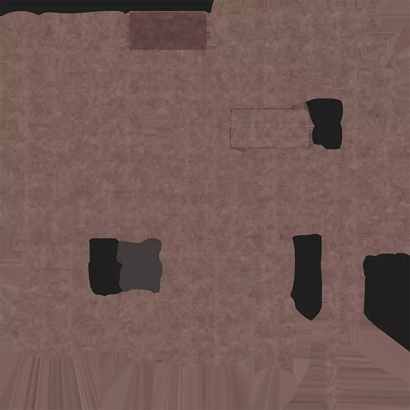 Recliner Chair Low-poly 3D model_14