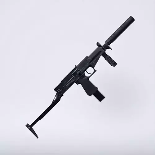Veresk SMG Submachine Gun for G8F 3D model