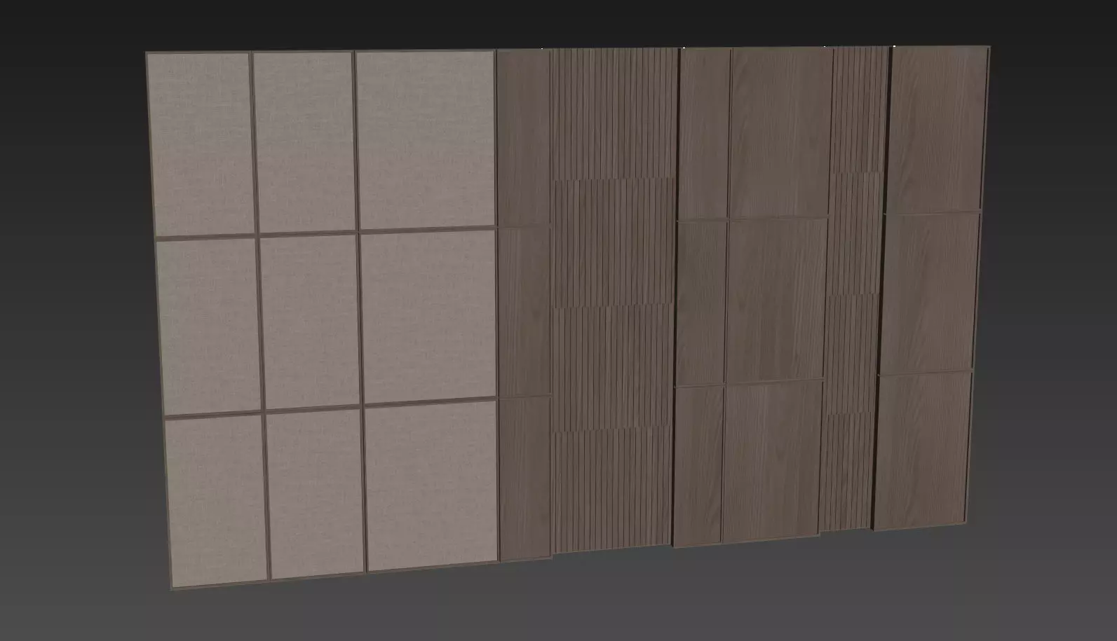 Decorative V75 Wall Panels 3D model_4
