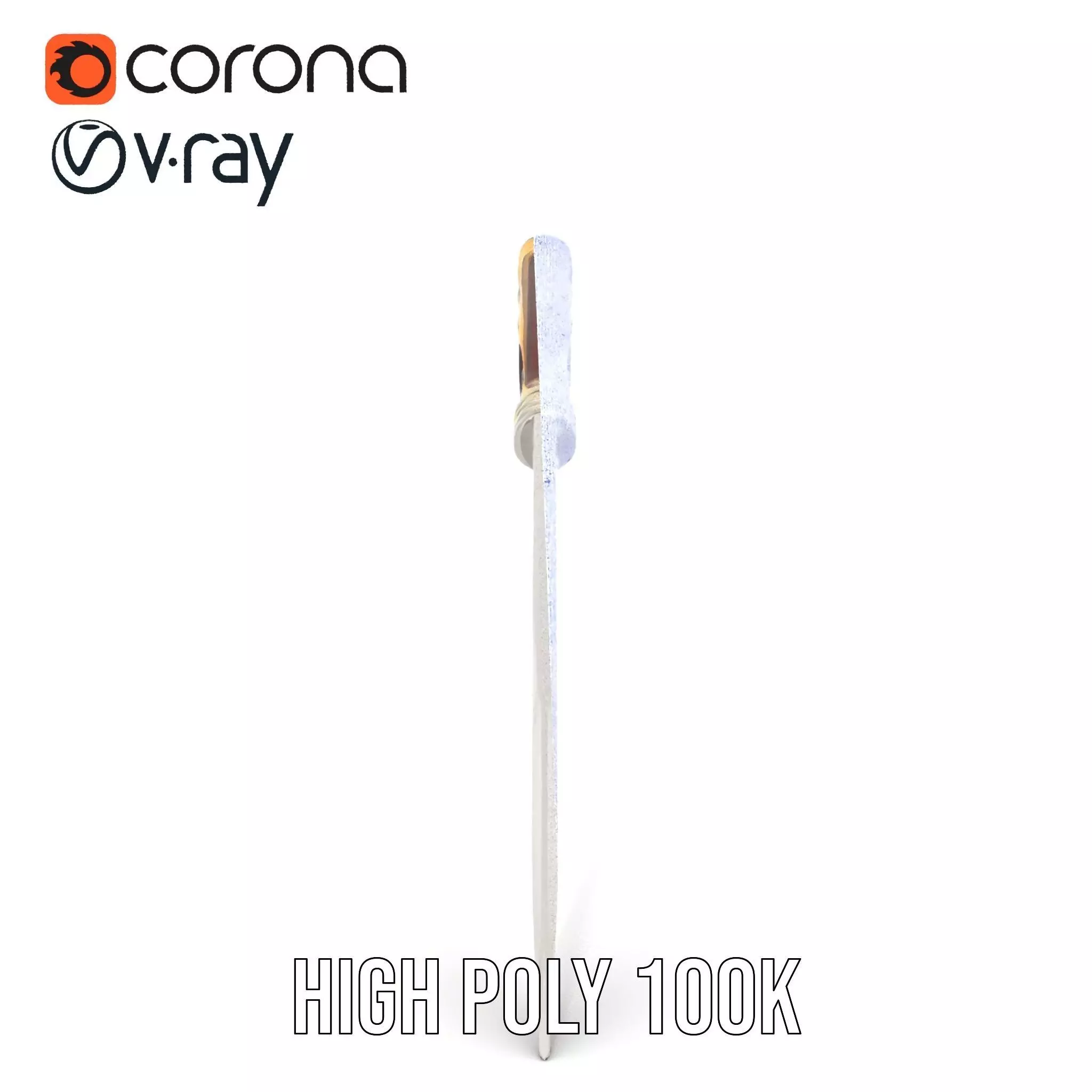 Elegant Tactical Knife model pack Low-poly 3D model_34