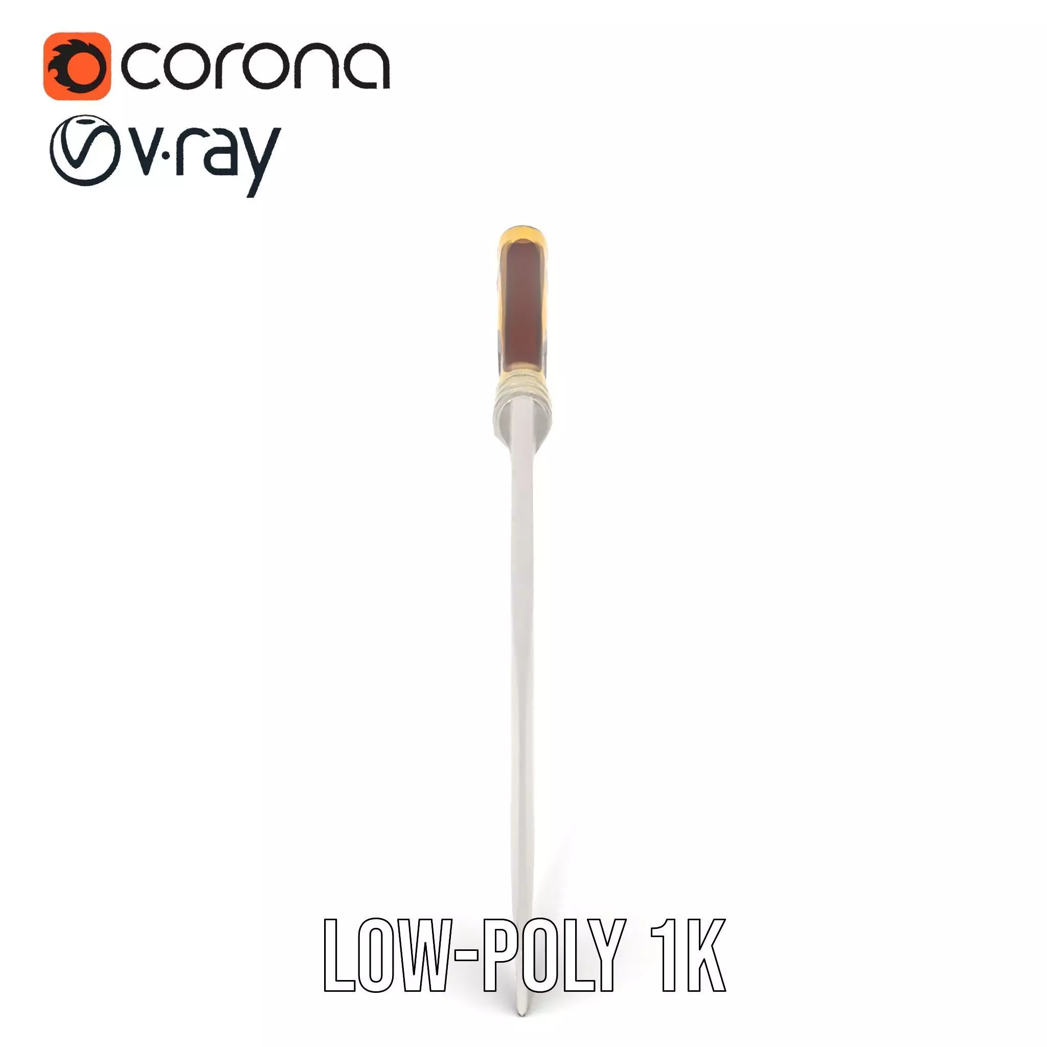 Elegant Tactical Knife model pack Low-poly 3D model_21