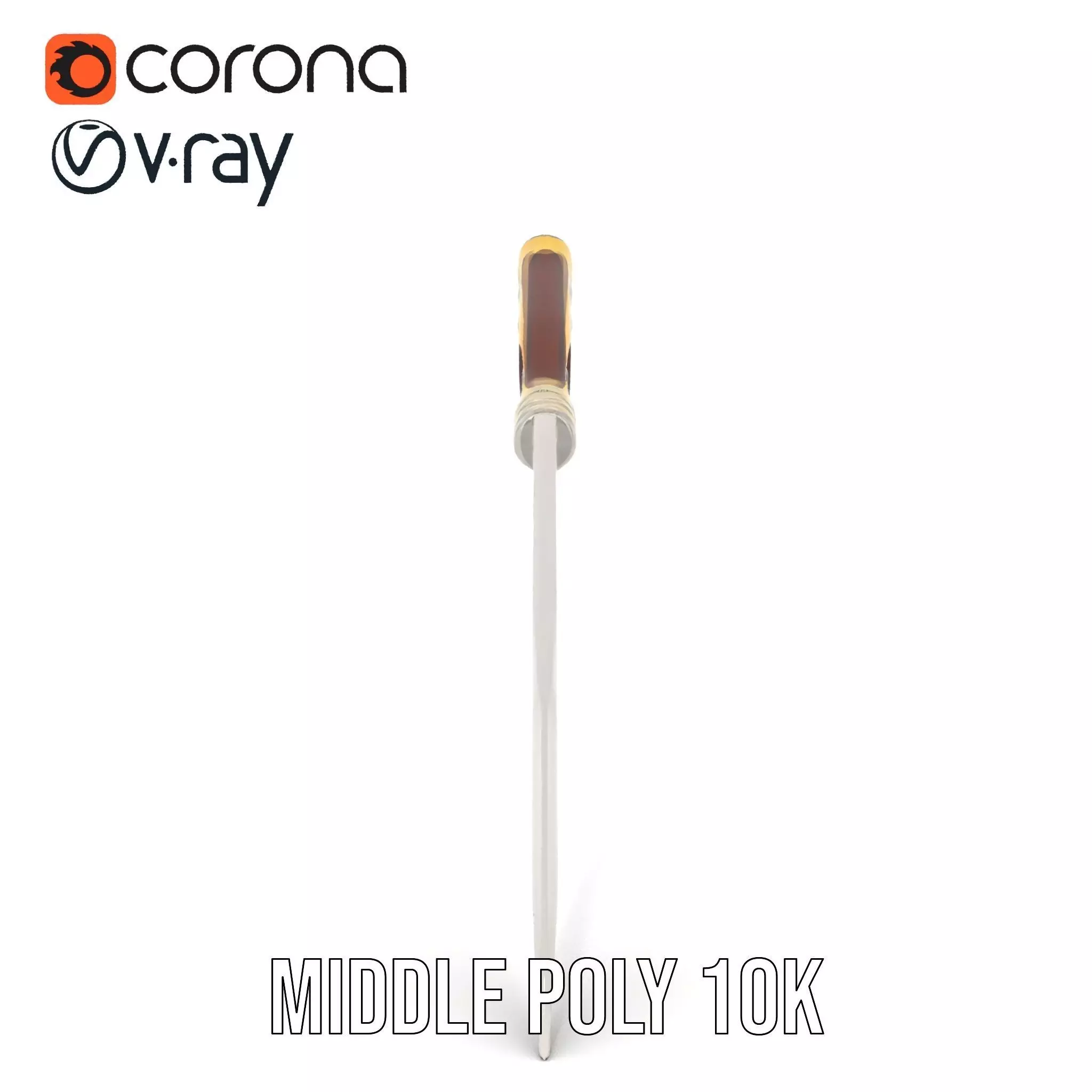 Elegant Tactical Knife model pack Low-poly 3D model_17