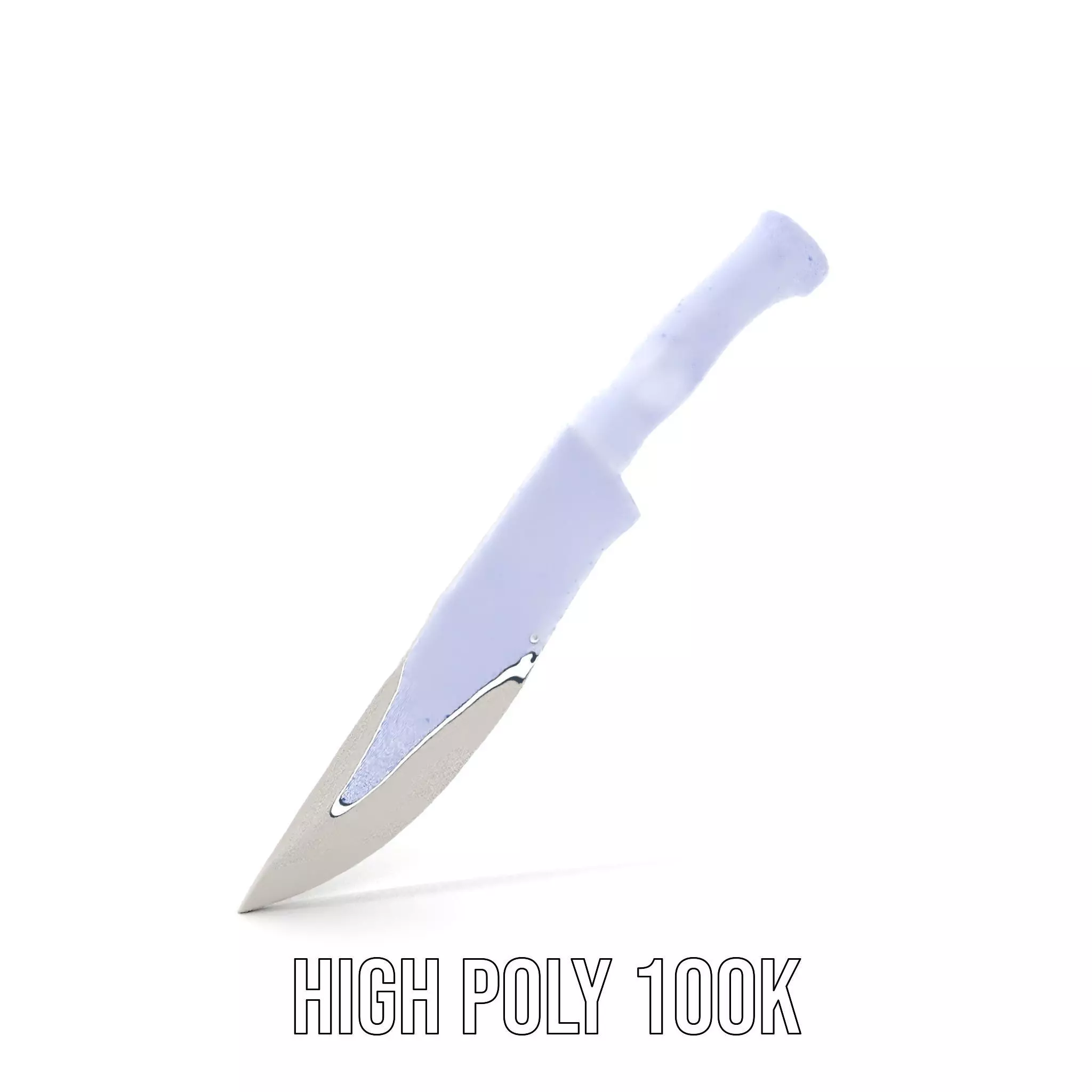 Elegant Tactical Knife model pack Low-poly 3D model_4