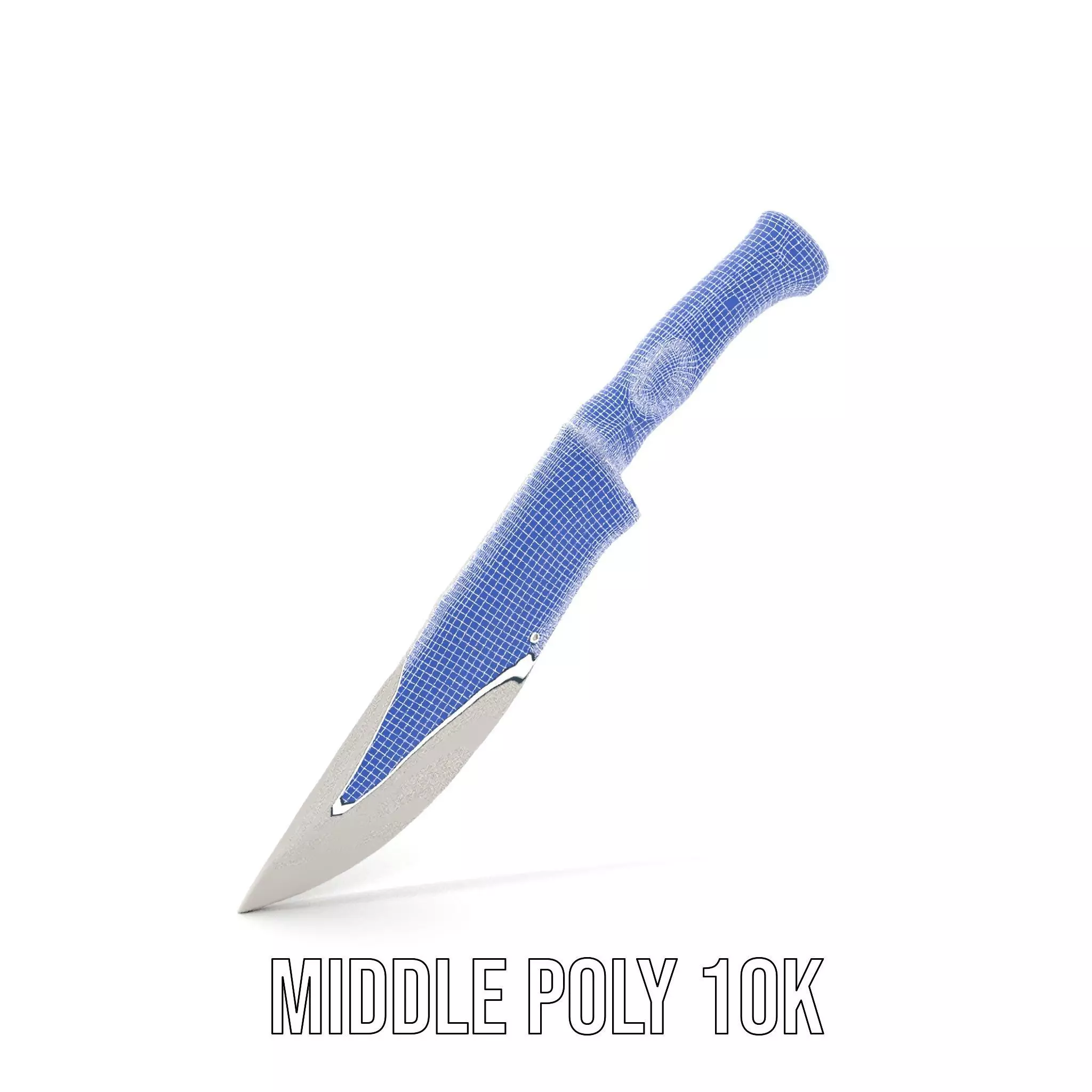 Elegant Tactical Knife model pack Low-poly 3D model_23