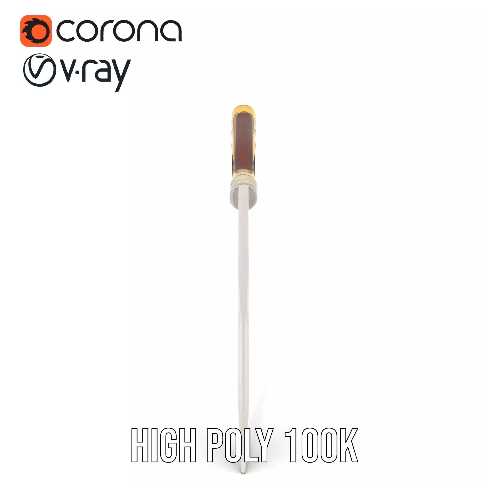 Elegant Tactical Knife model pack Low-poly 3D model_19