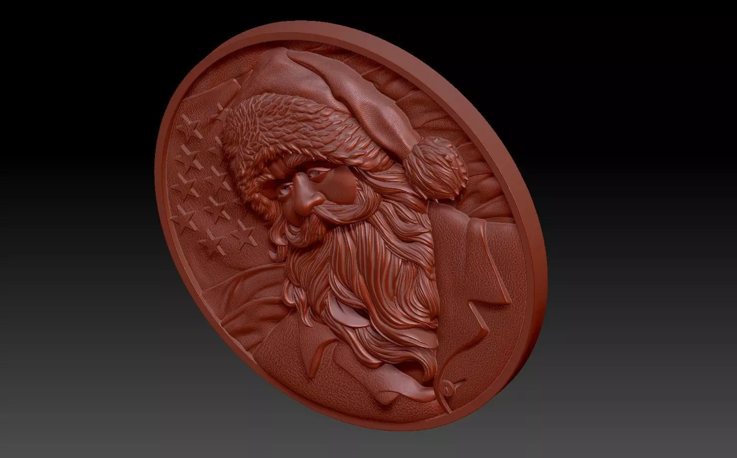 Santa claus 3D print model_9