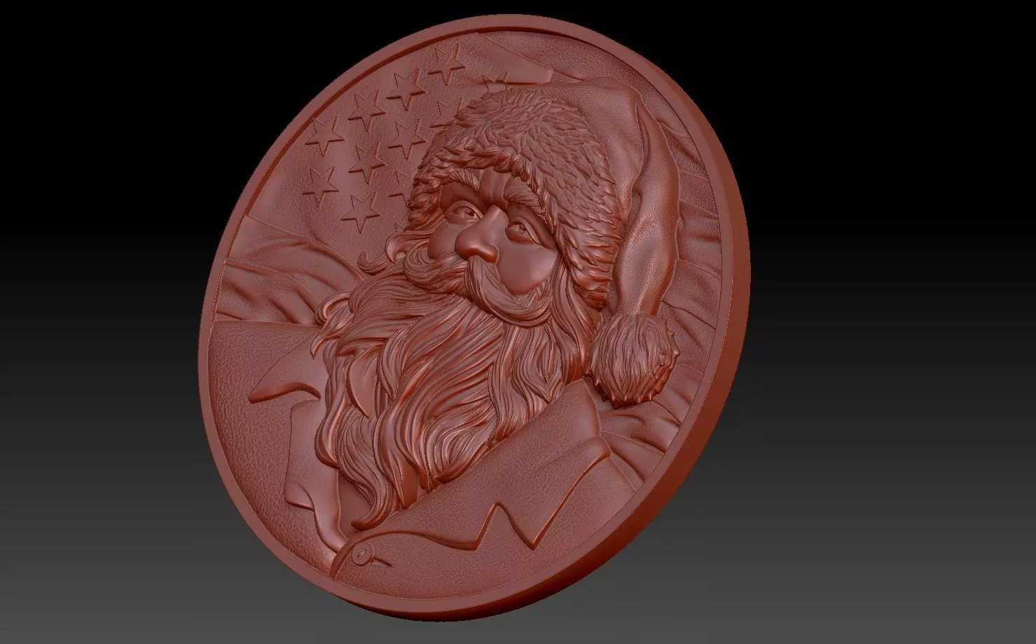 Santa claus 3D print model_4