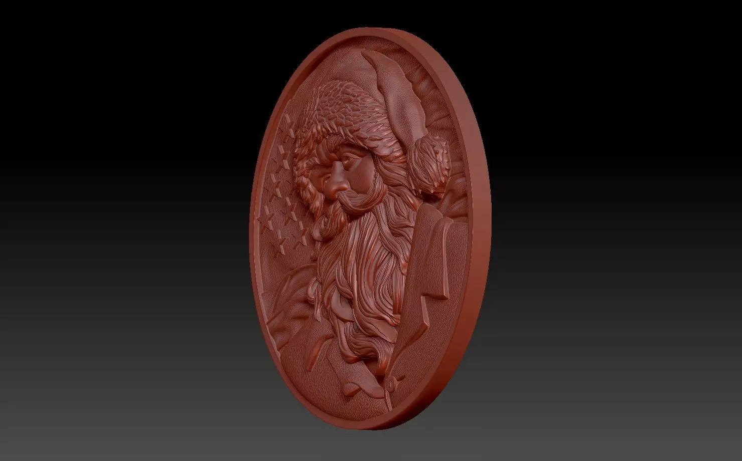 Santa claus 3D print model_7