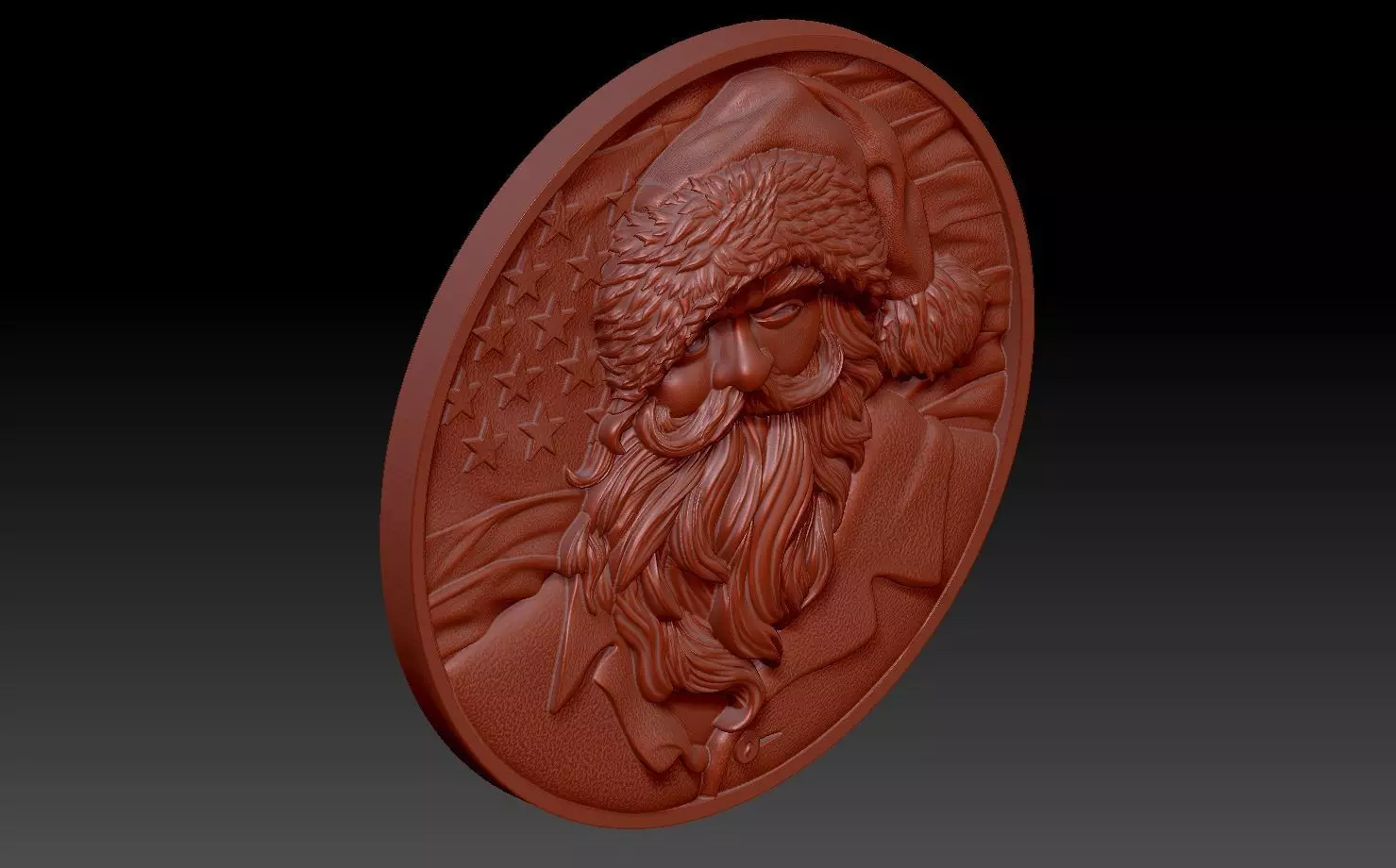 Santa claus 3D print model_5