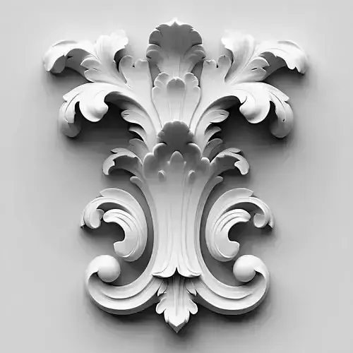 Elegant Ornate Wall Decor Relief