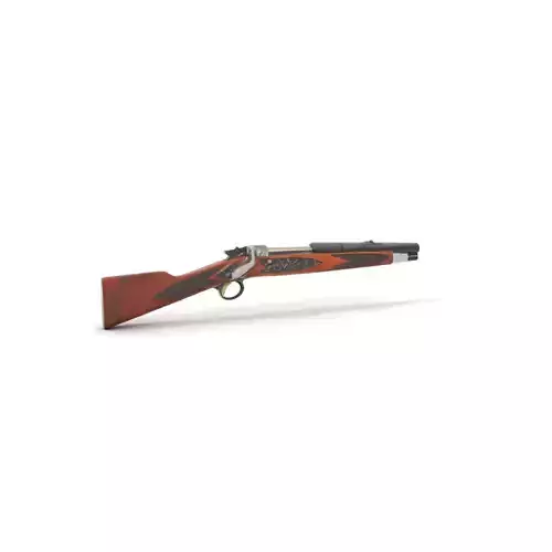 Engraved Shotgun model pack Low-poly 3D model