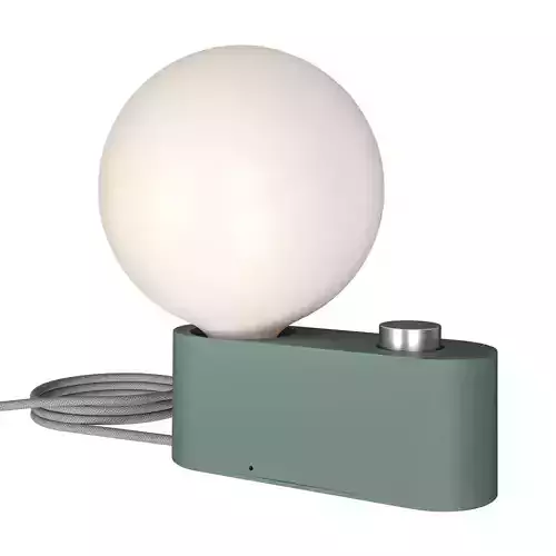 Minimalist Globe Table Lamp Alumina