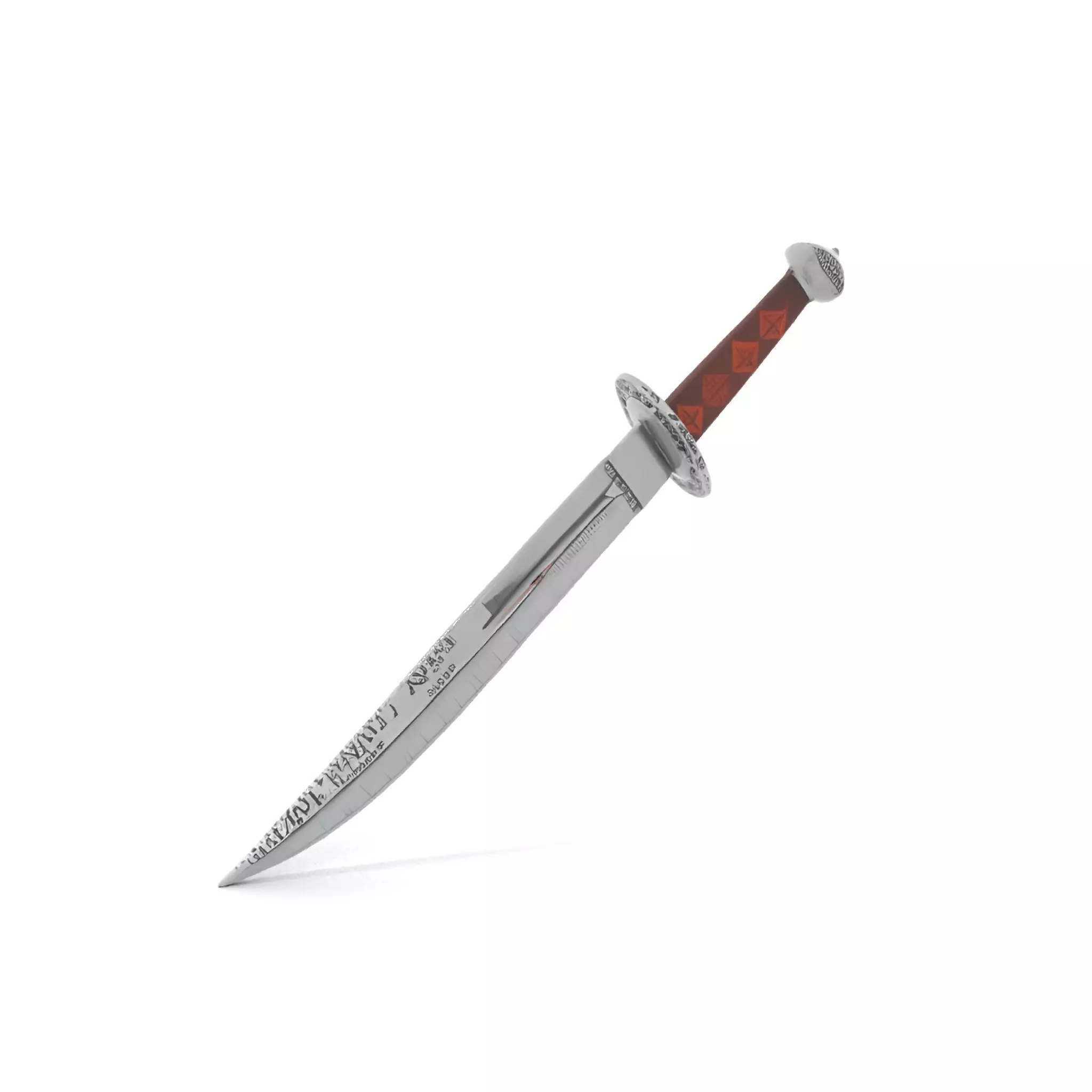Exquisite Medieval Sword model pack Low-poly 3D model_5