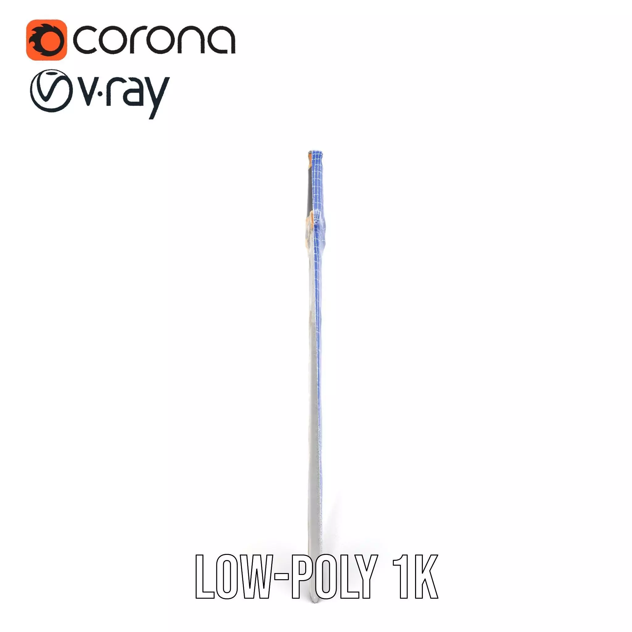 Enchanted Gold Dagger model pack Low-poly 3D model_25