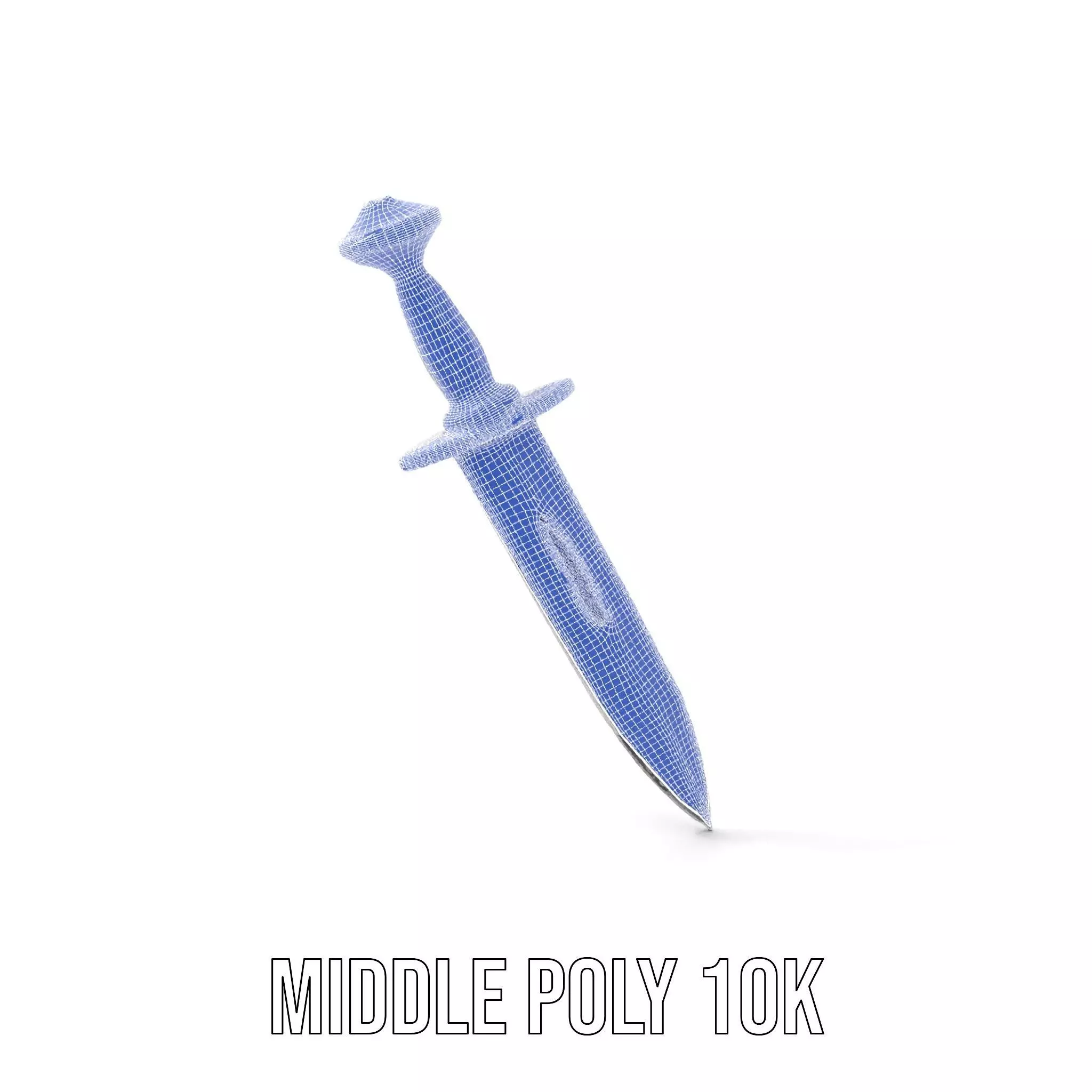 Emerald Enchanted Dagger model pack Low-poly 3D model_24