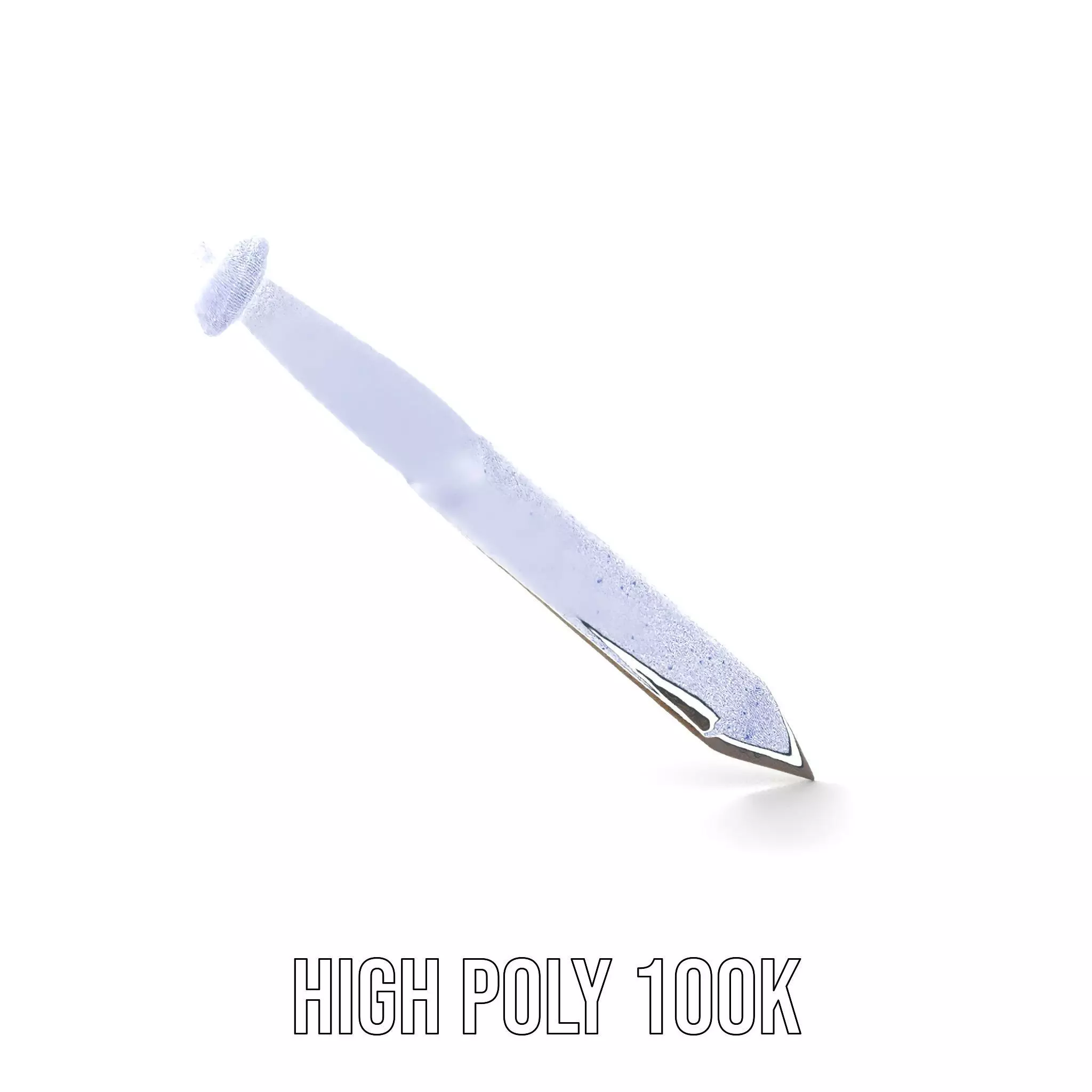 Ornate Viking Sword model pack Low-poly 3D model_4