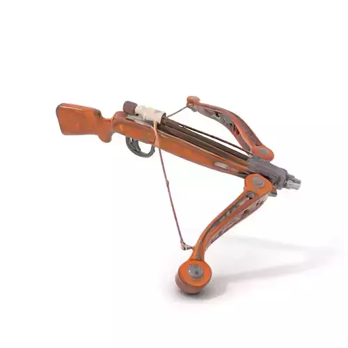 Ornate Wooden Crossbow model pack