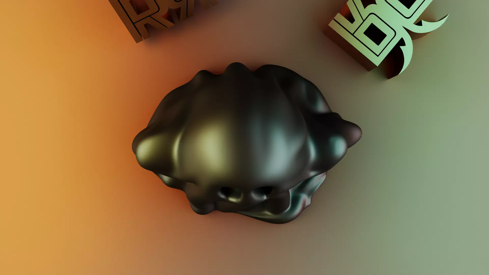 Halloween Ghost candle 3D print model_8