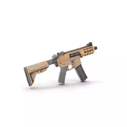 Tan Assault Rifle model pack