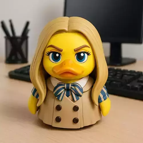Rubber Duck - M3ga doll model - 3D print