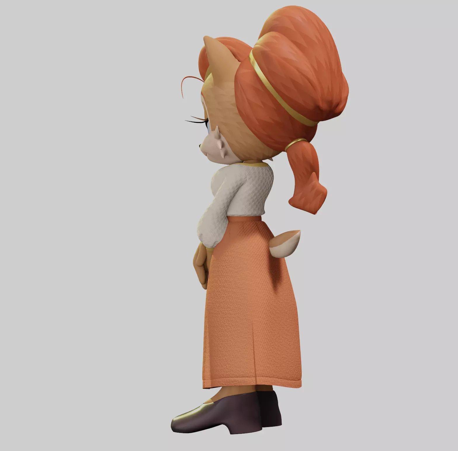 Alicia Acorn Low-poly 3D model_69