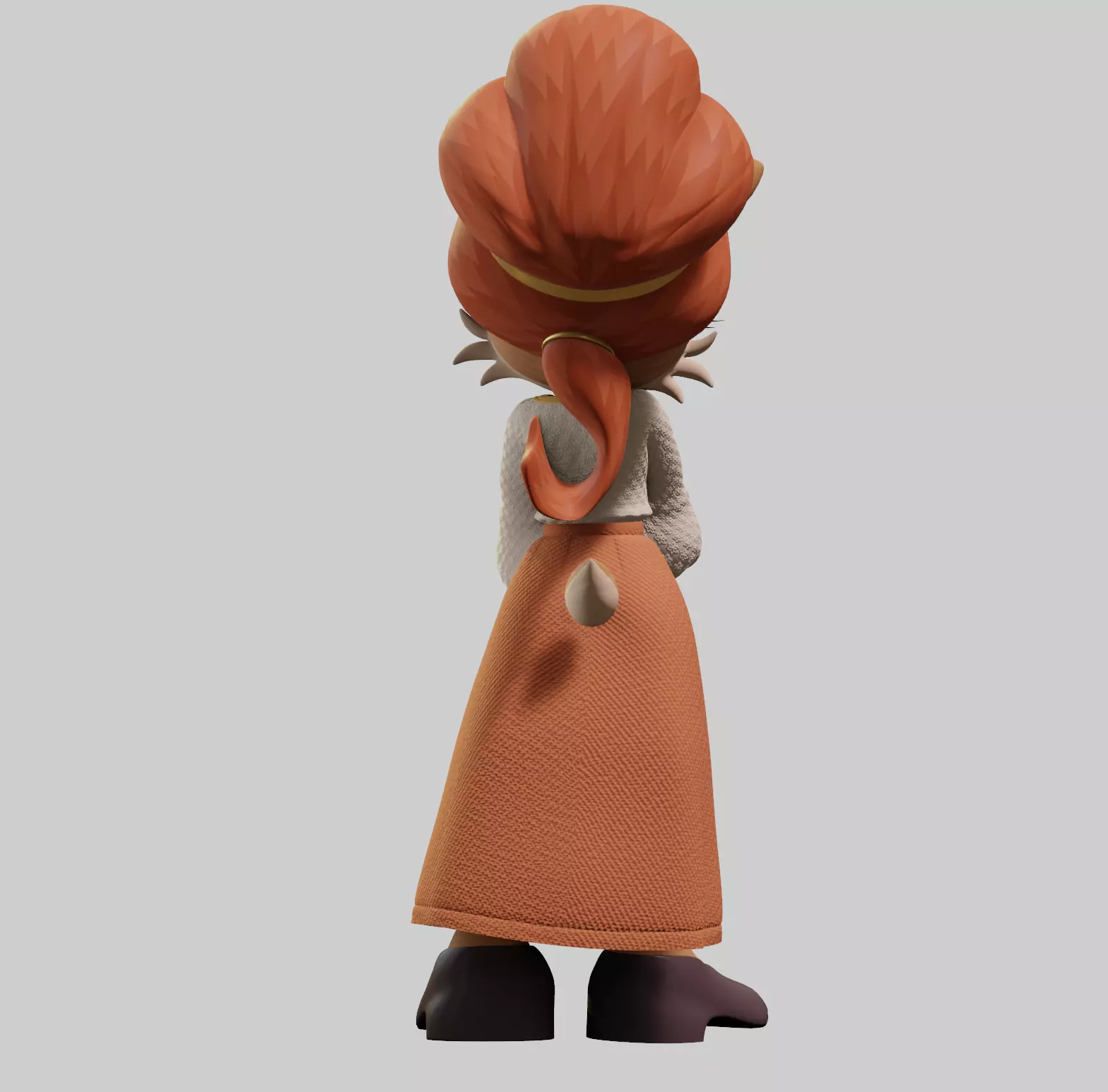Alicia Acorn Low-poly 3D model_83