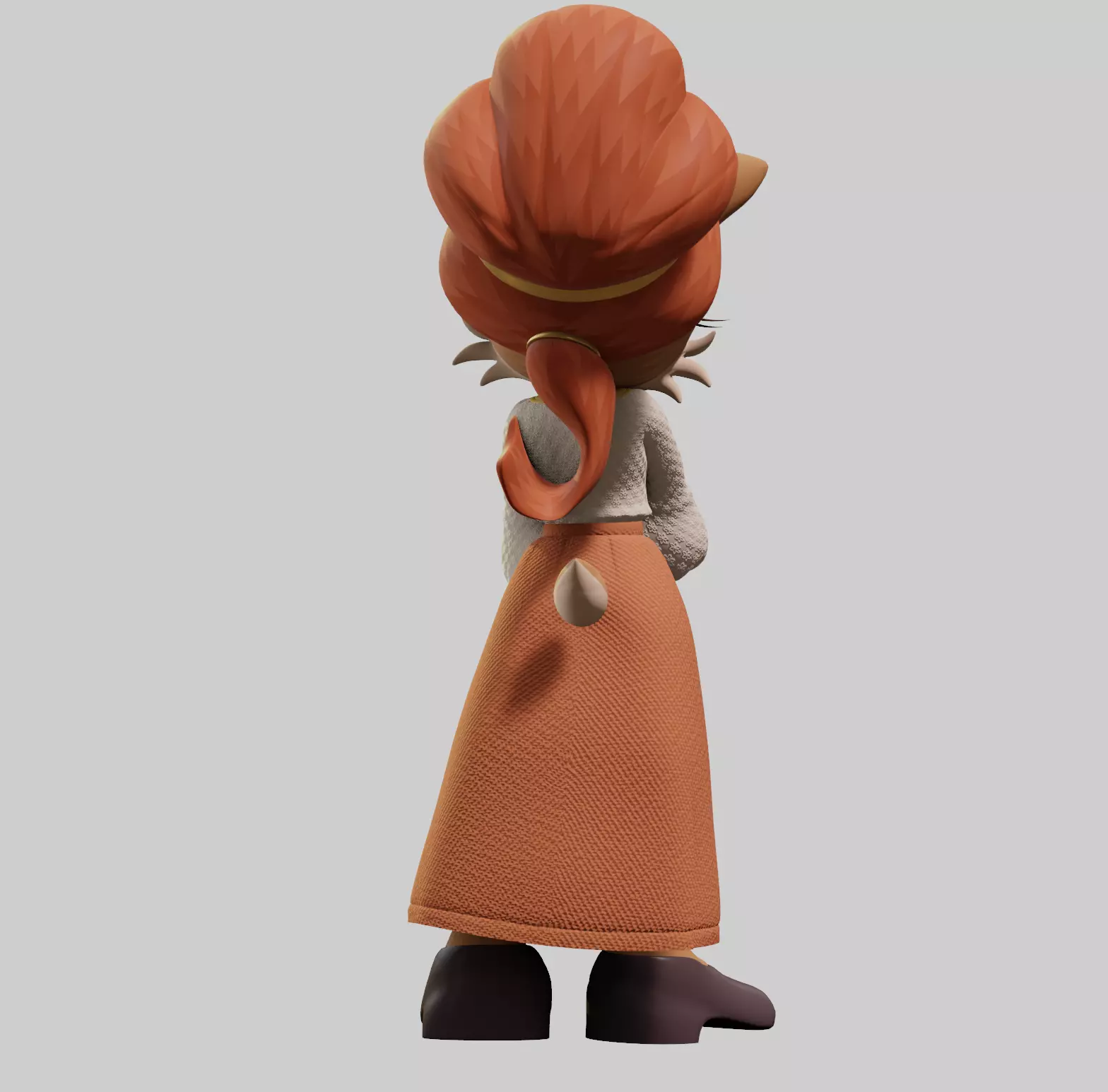 Alicia Acorn Low-poly 3D model_90