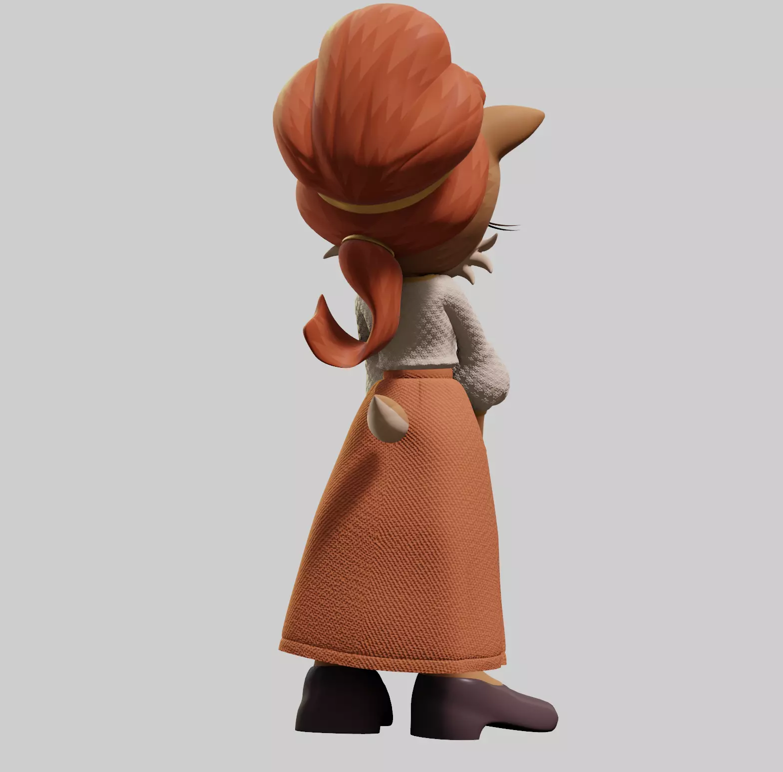 Alicia Acorn Low-poly 3D model_85