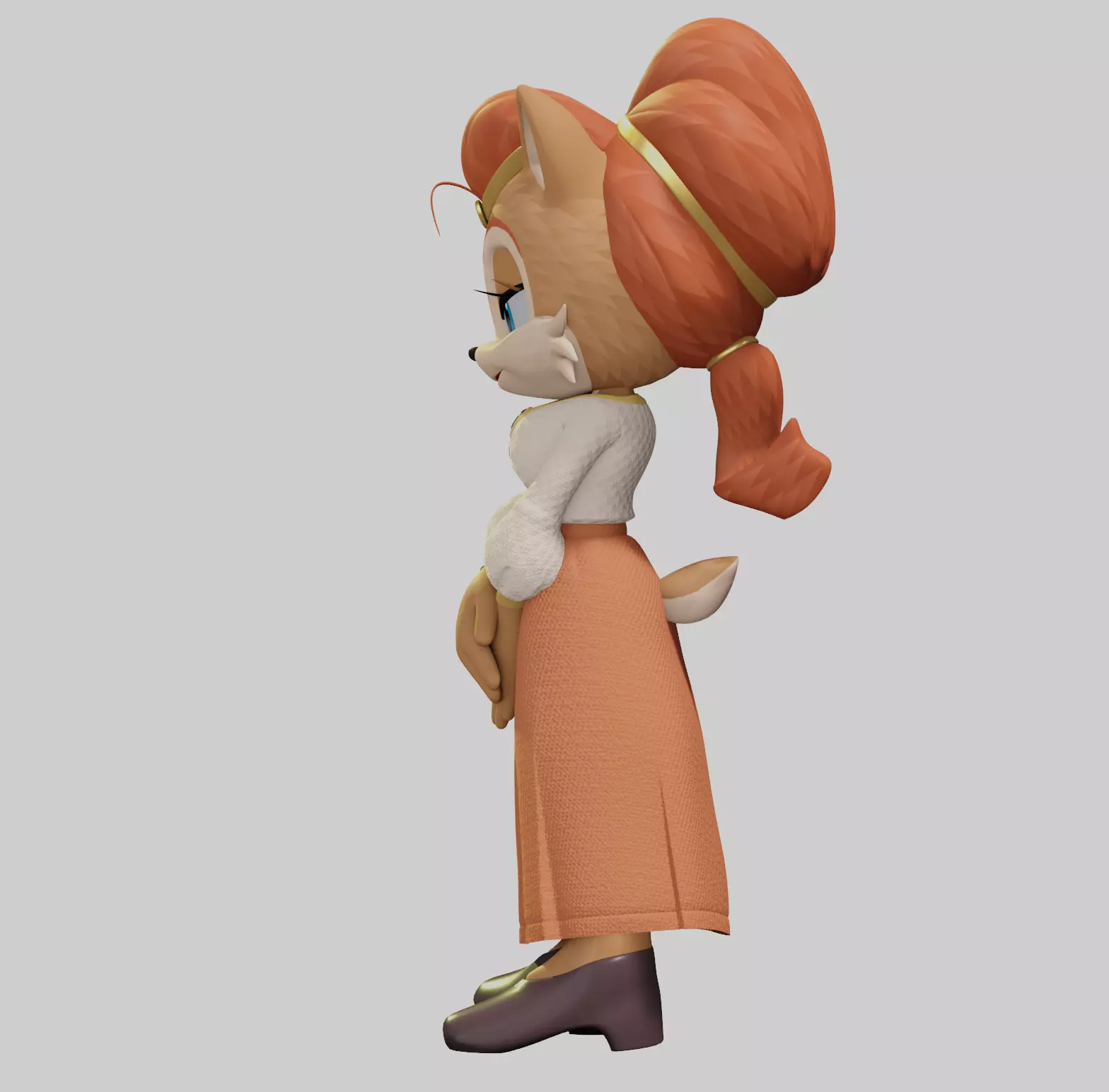 Alicia Acorn Low-poly 3D model_77