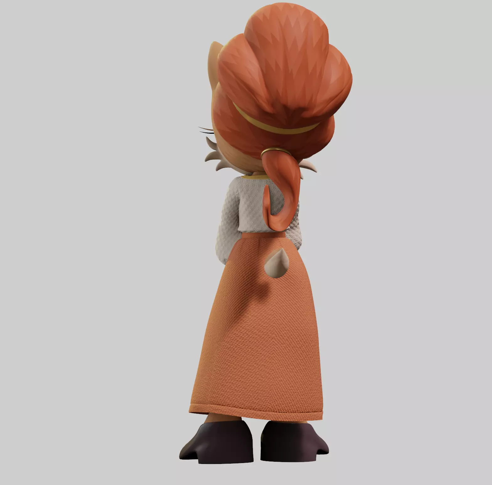 Alicia Acorn Low-poly 3D model_56