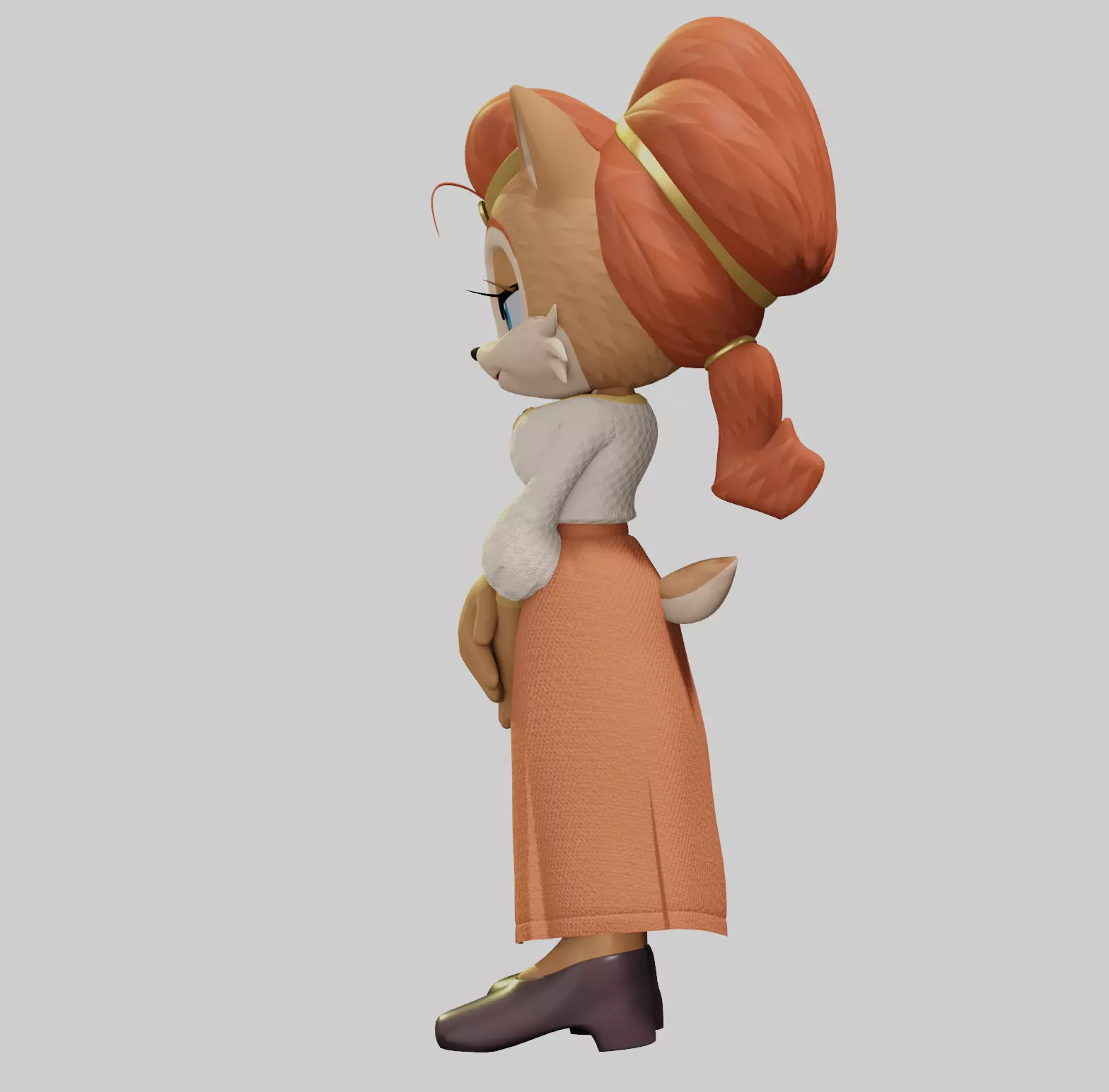 Alicia Acorn Low-poly 3D model_38