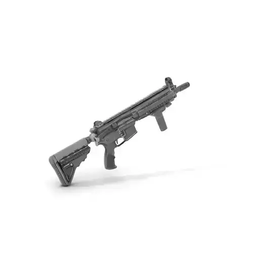 Tactical Black Rifle model pack