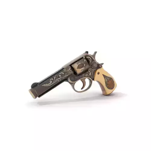 Ornate Revolver model pack