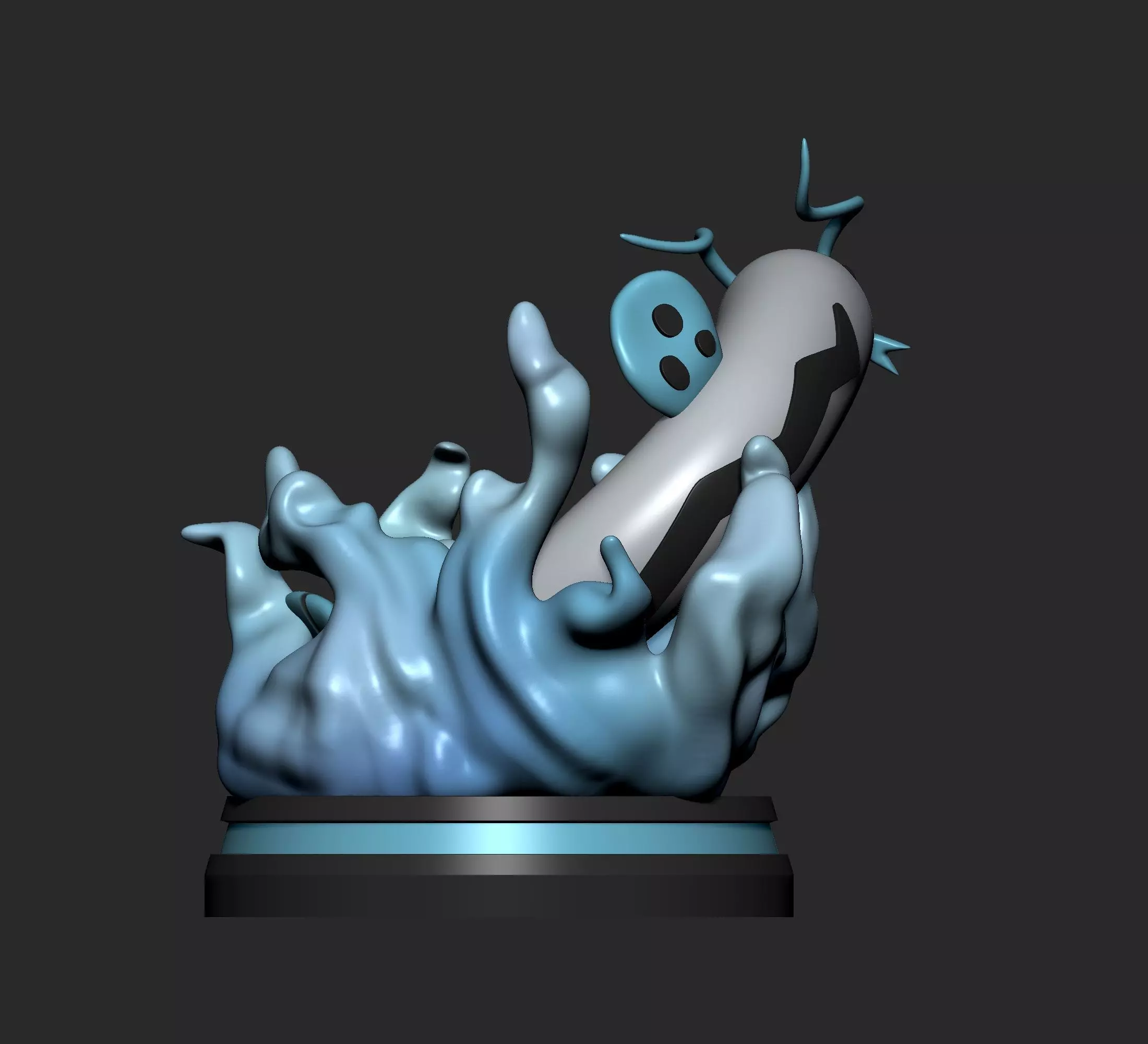 Pokemon - Barboach and Whiscash Figure 3D print model_1