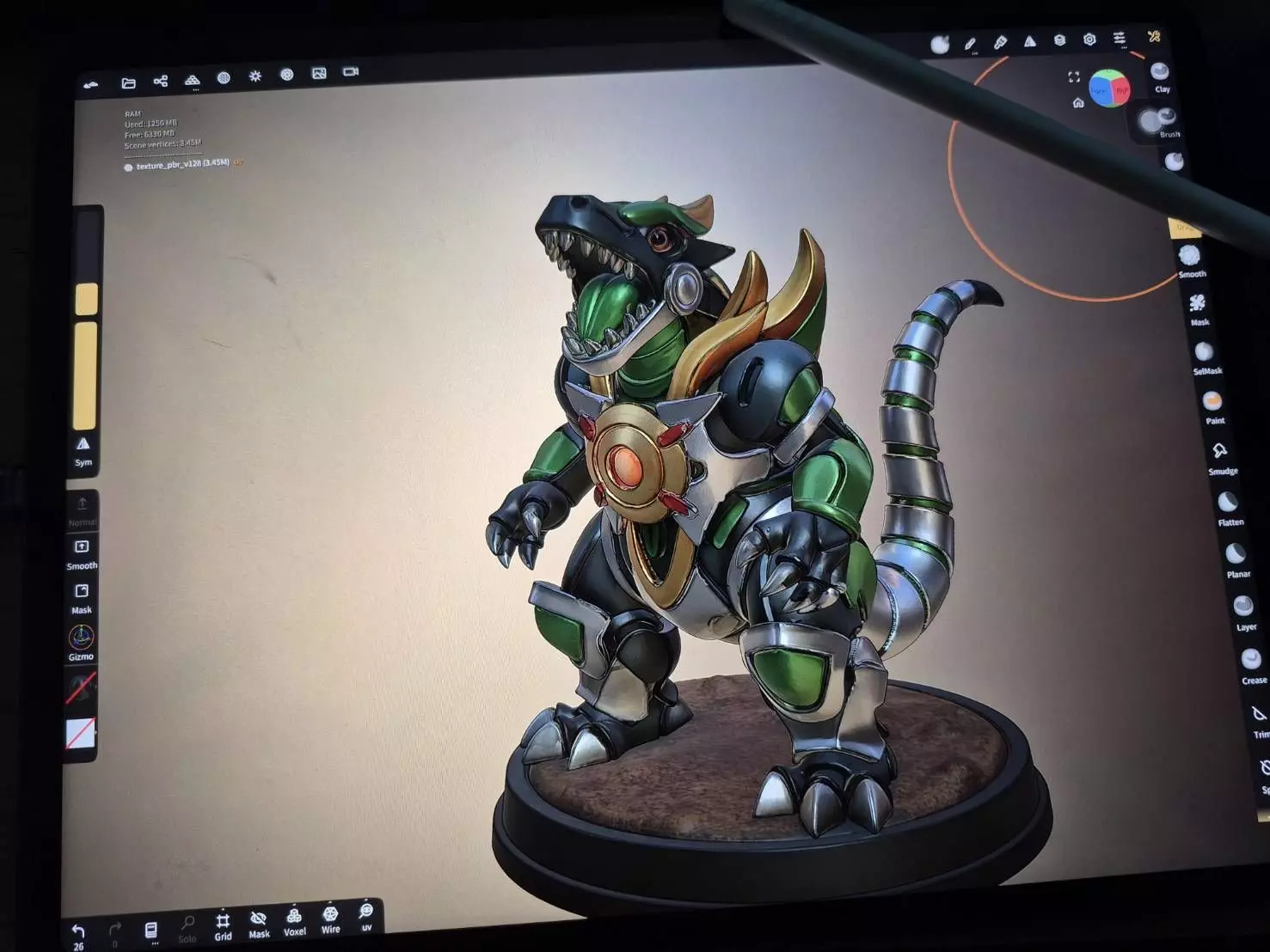 Dragonzord 3D print model