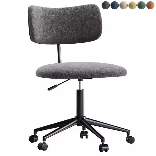 Office Armchair Terry By divan 3D model