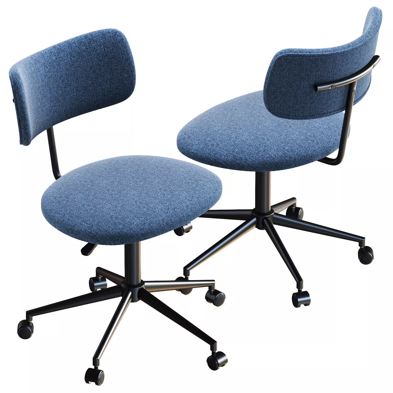 Office Armchair Terry By divan 3D model_1