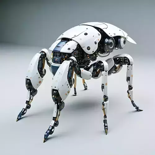 SciFi Robotic Insect Exploration Drone Low-poly 3D model SciFi Robotic Insect Exploration Drone Low-poly 3D model