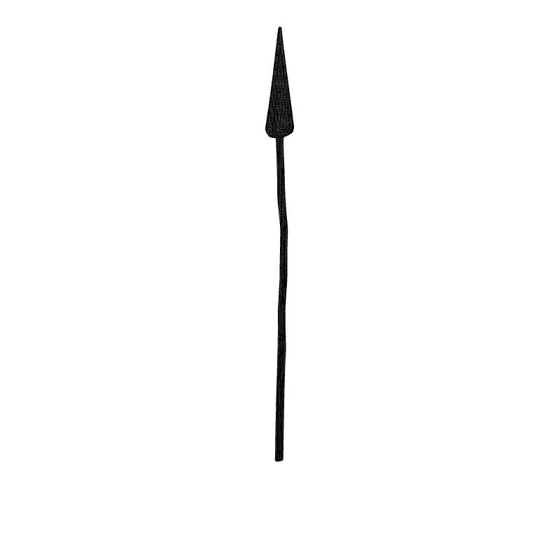 Realistic Rusty Metal Spear 3D Model Low-poly 3D model_1