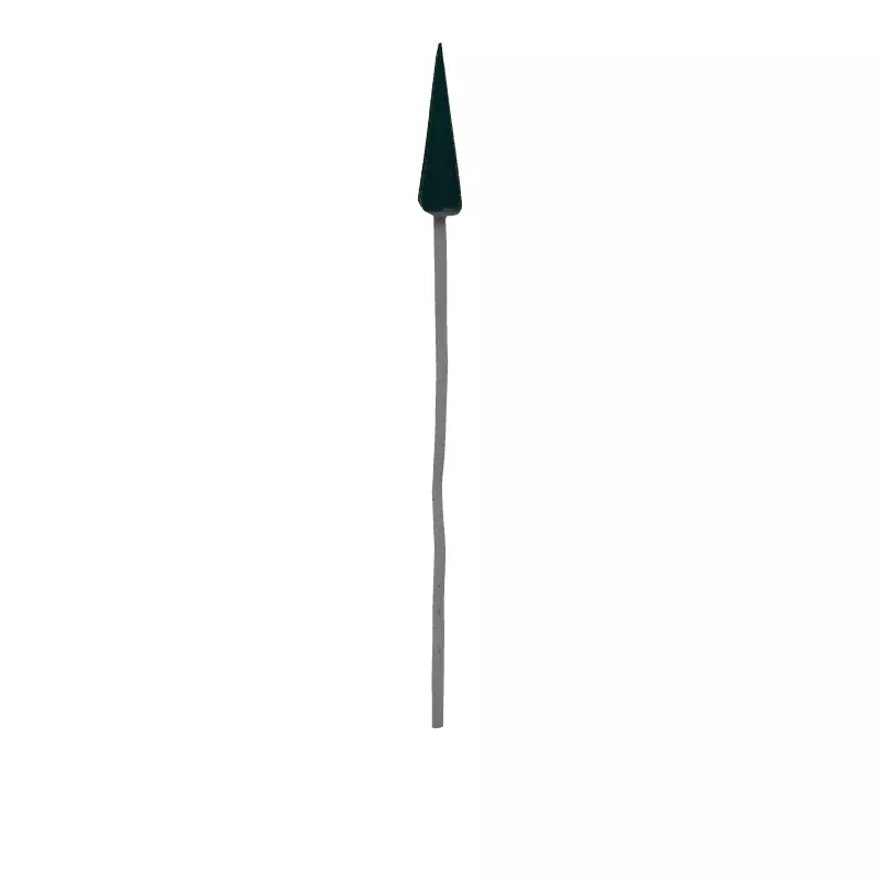 Realistic Rusty Metal Spear 3D Model Low-poly 3D model_6